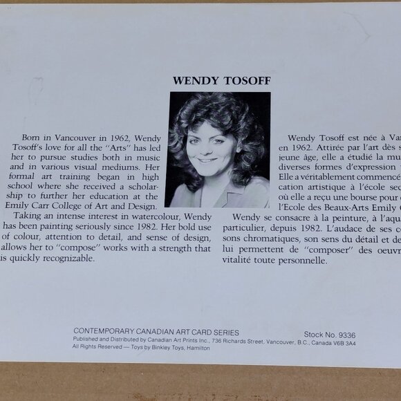 Wendy Tosoff The Caretaker signed Art Print Framed 12x10" - Picture 4 of 8